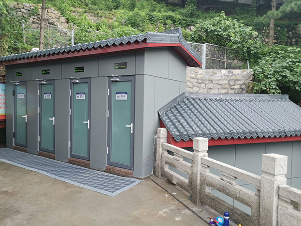 浙江泰山仿古造型零排放循环冲水厕所
